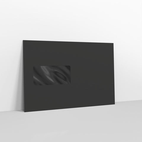 Black Coloured Peel and Seal Envelopes