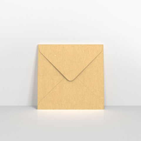 Recycled Kraft Fleck V Flap Envelopes