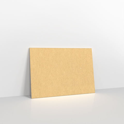 Recycled Kraft Fleck V Flap Envelopes