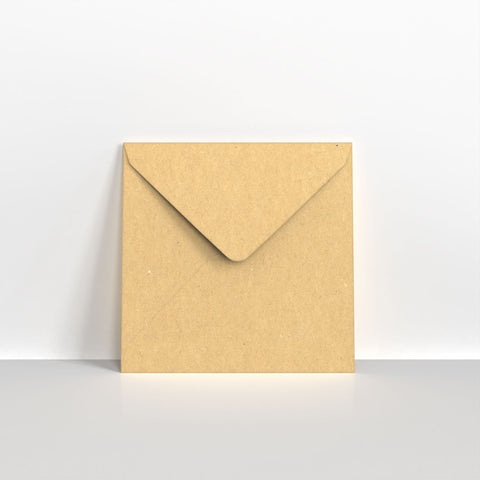 Recycled Kraft Fleck V Flap Envelopes