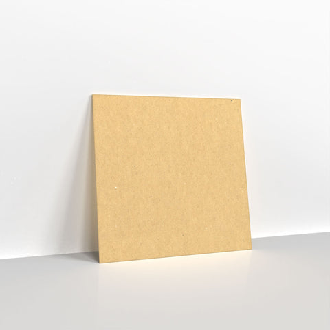 Recycled Kraft Fleck V Flap Envelopes