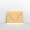 Recycled Kraft Fleck V Flap Envelopes