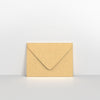 Recycled Kraft Fleck V Flap Envelopes