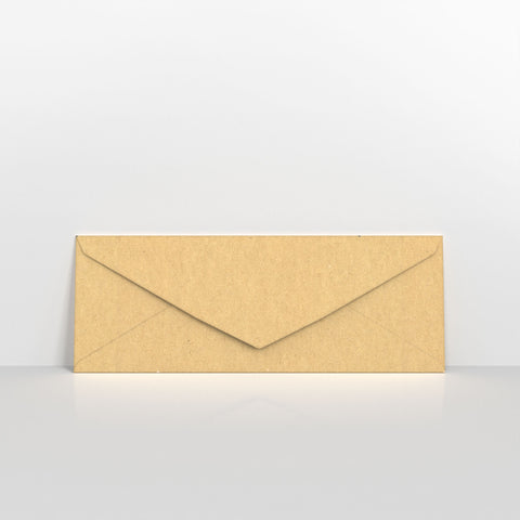 Recycled Kraft Fleck 110gsm V Flap Envelopes