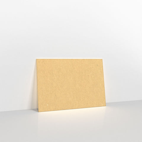 Recycled Kraft Fleck V Flap Envelopes