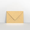 Recycled Kraft Fleck V Flap Envelopes