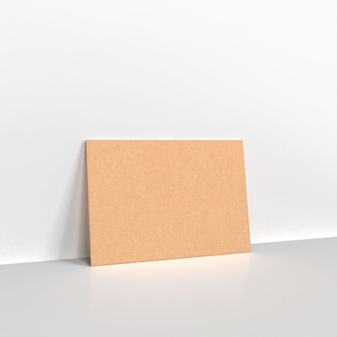 Recycled Kraft Fleck V Flap Envelopes