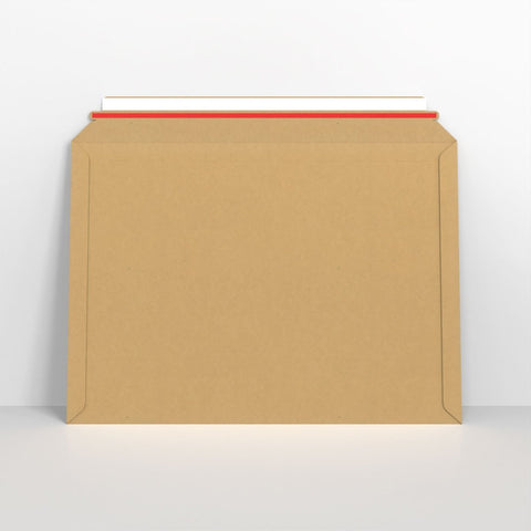 CFM255345M - P - Manilla Rigid Corrugated Board Mailers - Board Back Envelopes