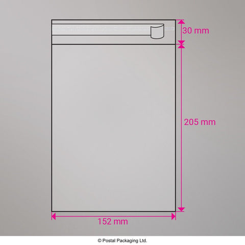 CS205152 - Cello Peel and Seal Bags - Cello Bags