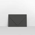 GC65BL - Black Coloured Gummed V Flap Envelopes - Greeting Card Envelopes