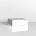 LU280280100WB - White Cardboard Boxes - Cardboard Boxes