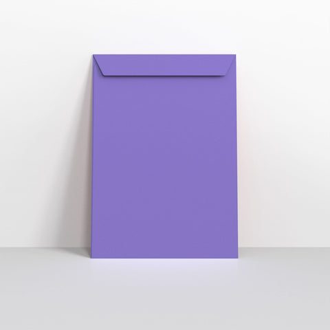 Purple Coloured Peel and Seal Envelopes