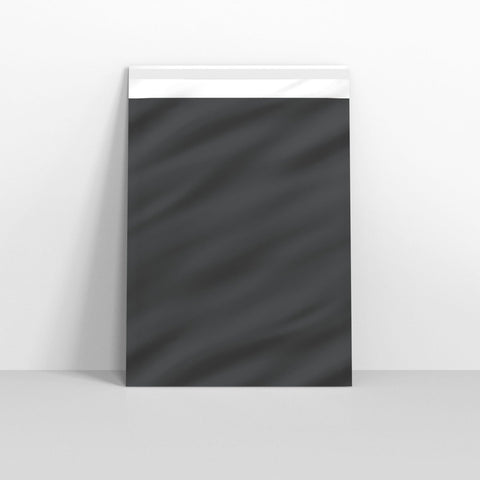 MN6B - Black Matt Finish Foil Envelopes - Matt Foil Envelopes